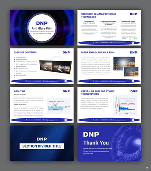 PowerPoint Design by pb for SUN-WA TECNOS AMERICA, INC. | Design: #35367130