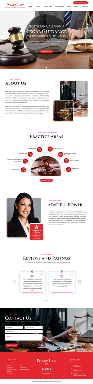 Diseño Web por Creations Box 2015 para Power West Properties Inc | Diseño: #35364383