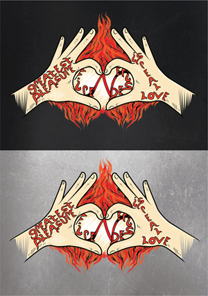 T-shirt Design by ally designs
