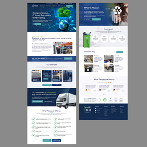 Web Design by Blue Sparrow for this project | Design: #35479939