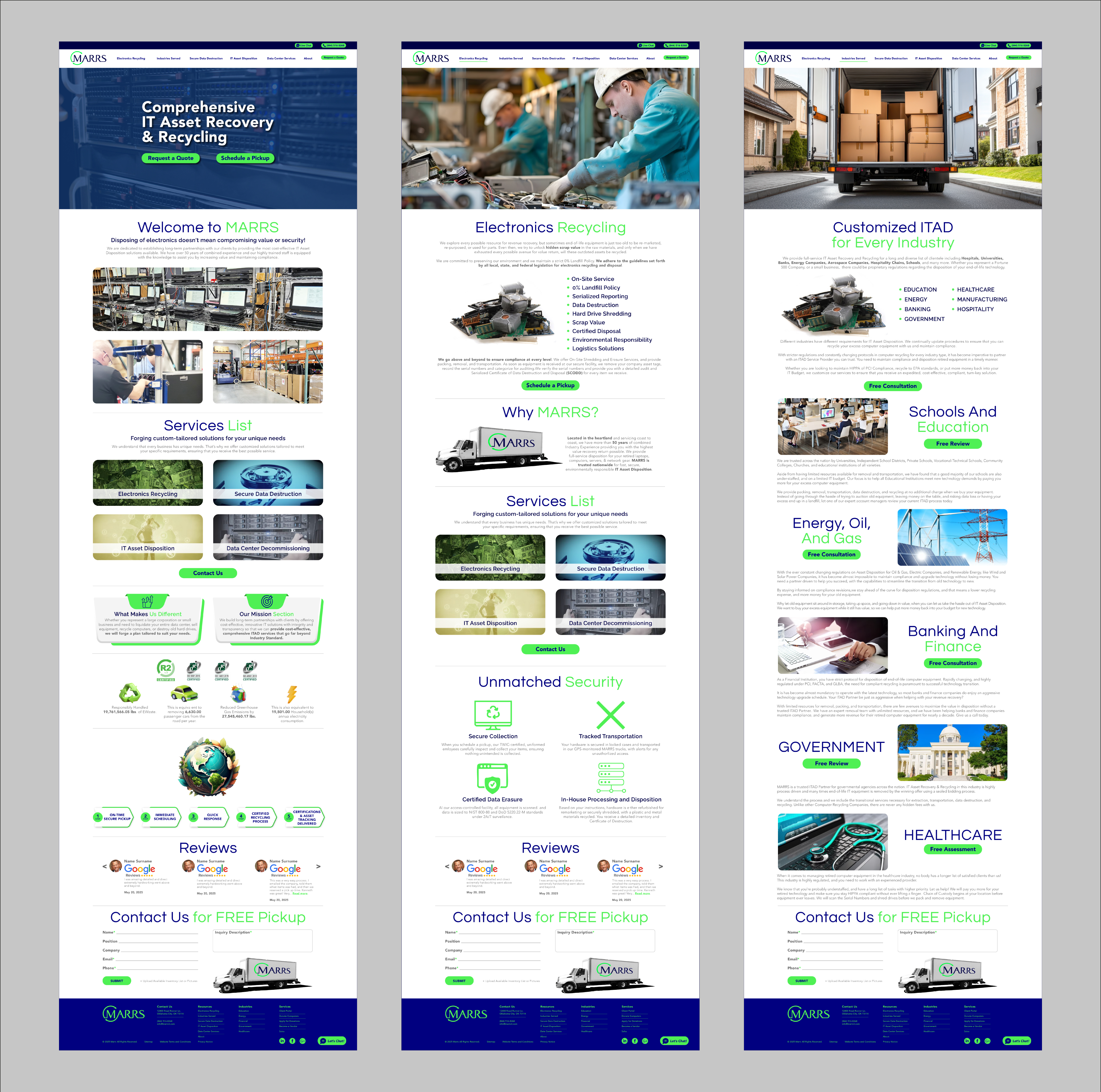 Web Design by MarkoE for this project | Design #35405391