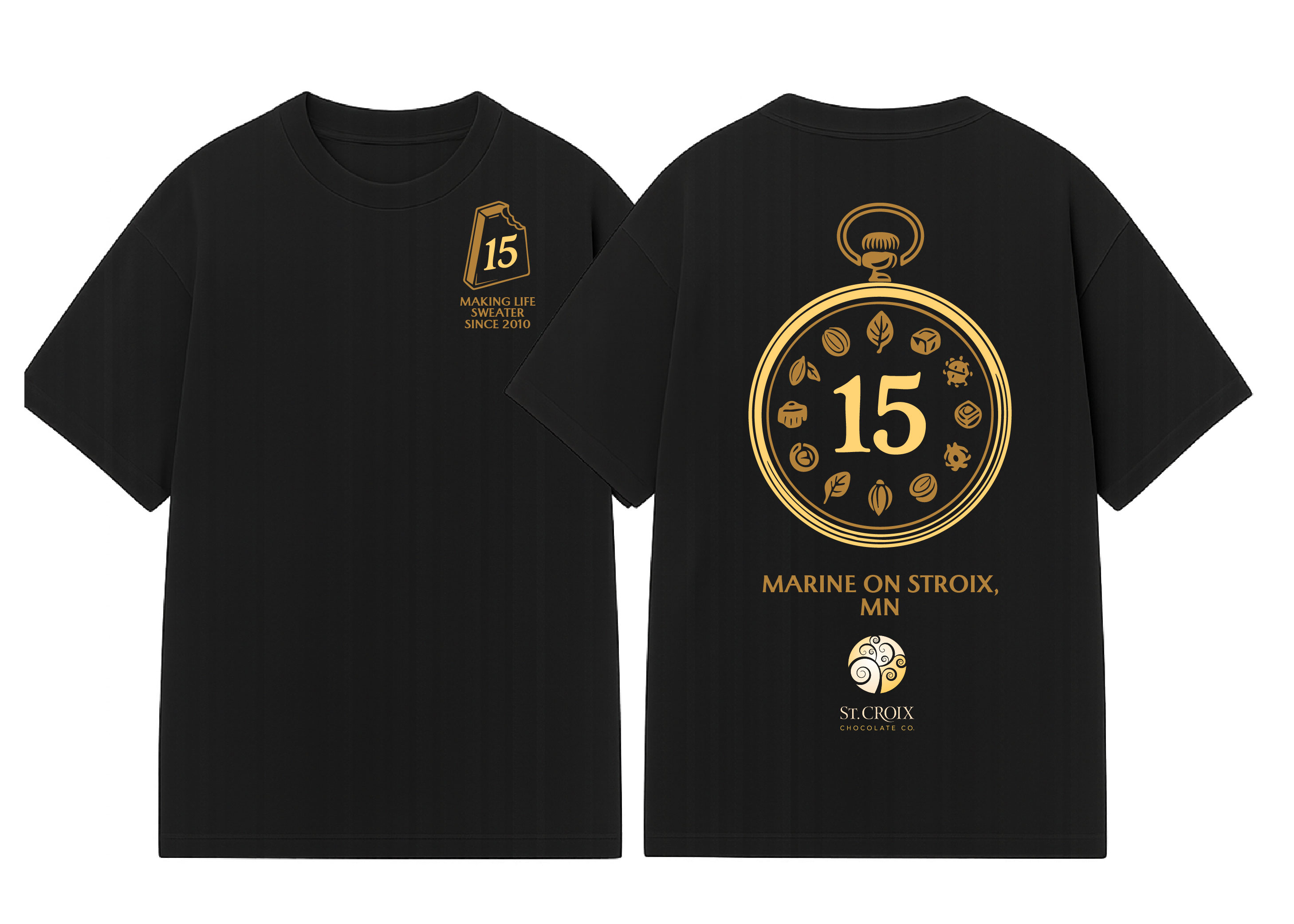 T-shirt Design by NeilDesign for St. Croix Chocolate Company | Design #35374064