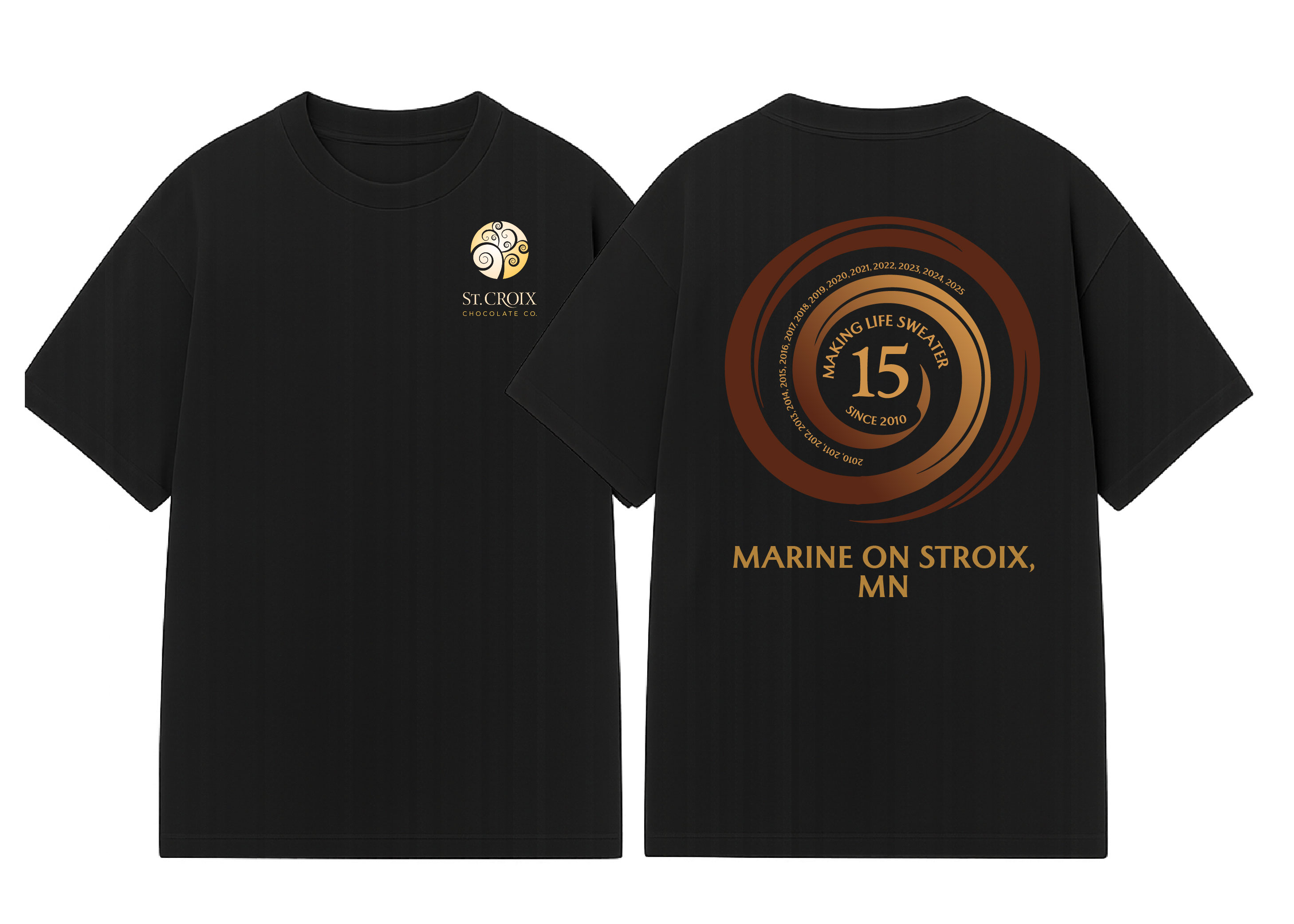 T-shirt Design by NeilDesign for St. Croix Chocolate Company | Design #35374066