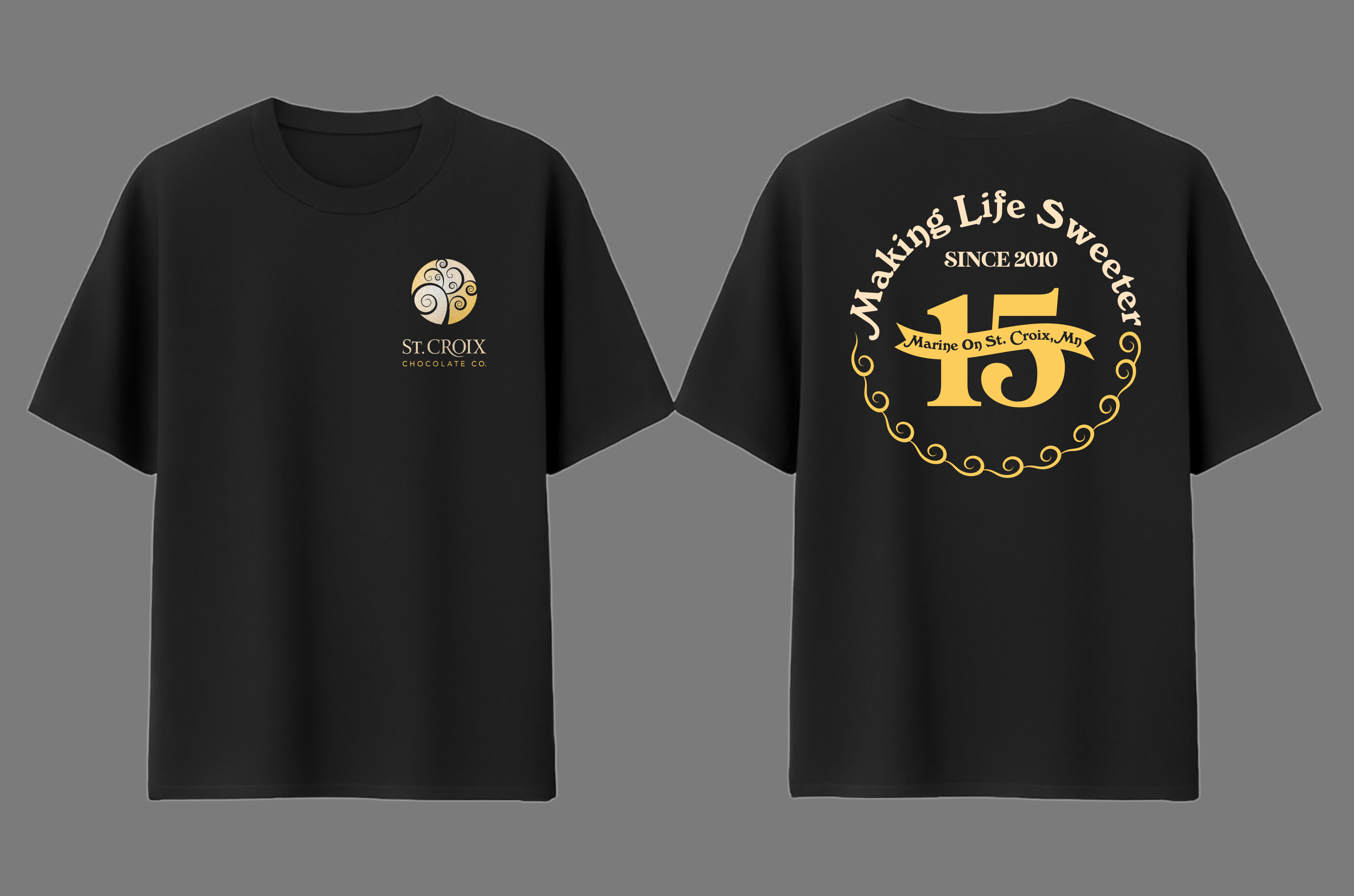 T-shirt Design by Karim Craft for St. Croix Chocolate Company | Design #35382863