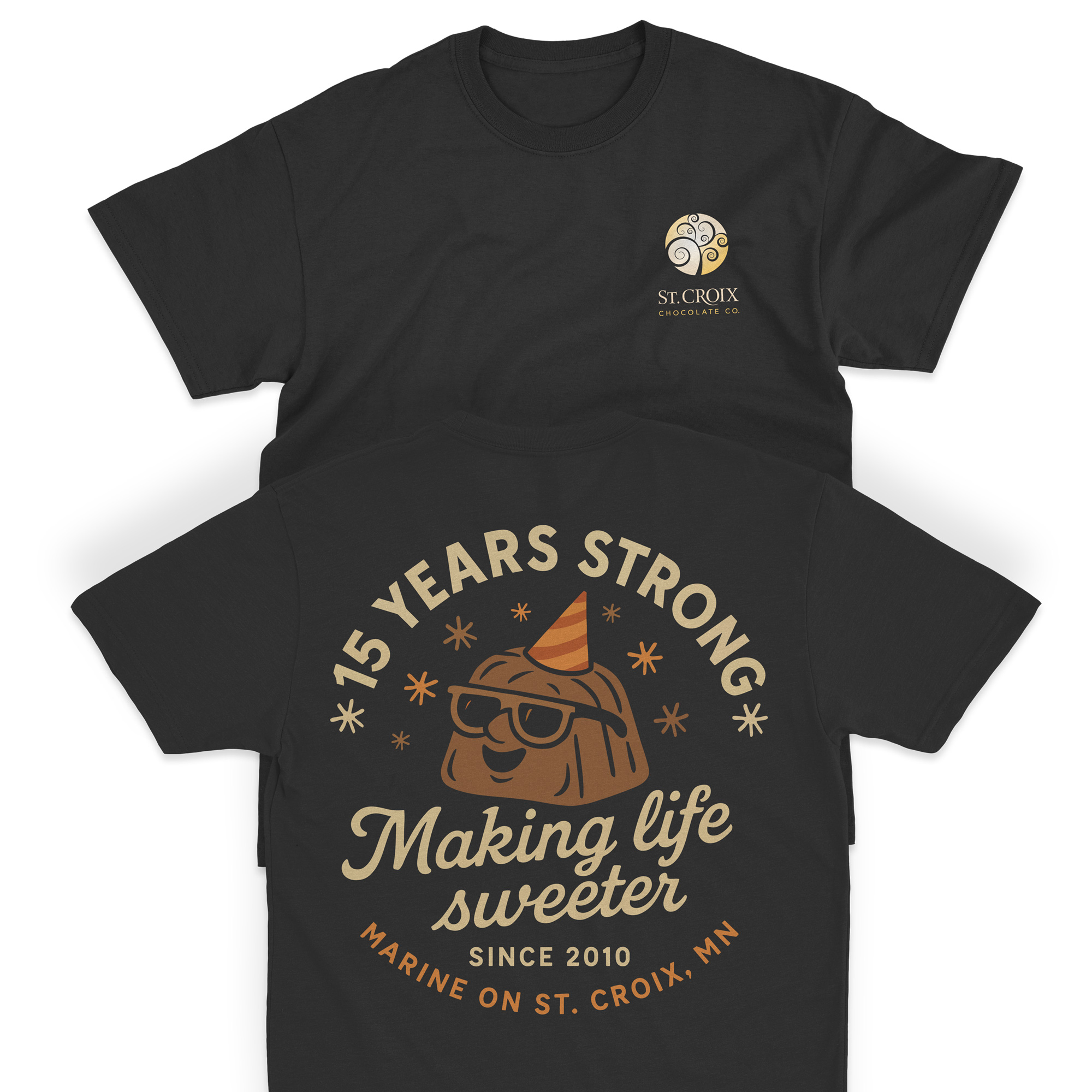 T-shirt Design by Pixeo Design for St. Croix Chocolate Company | Design #35409396