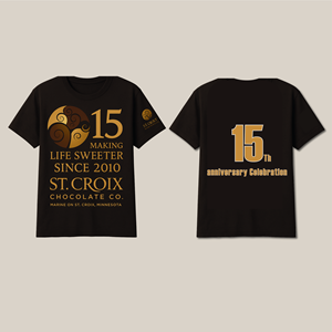Diseño de Camiseta por Design with Sayam para St. Croix Chocolate Company | Diseño: #35377982