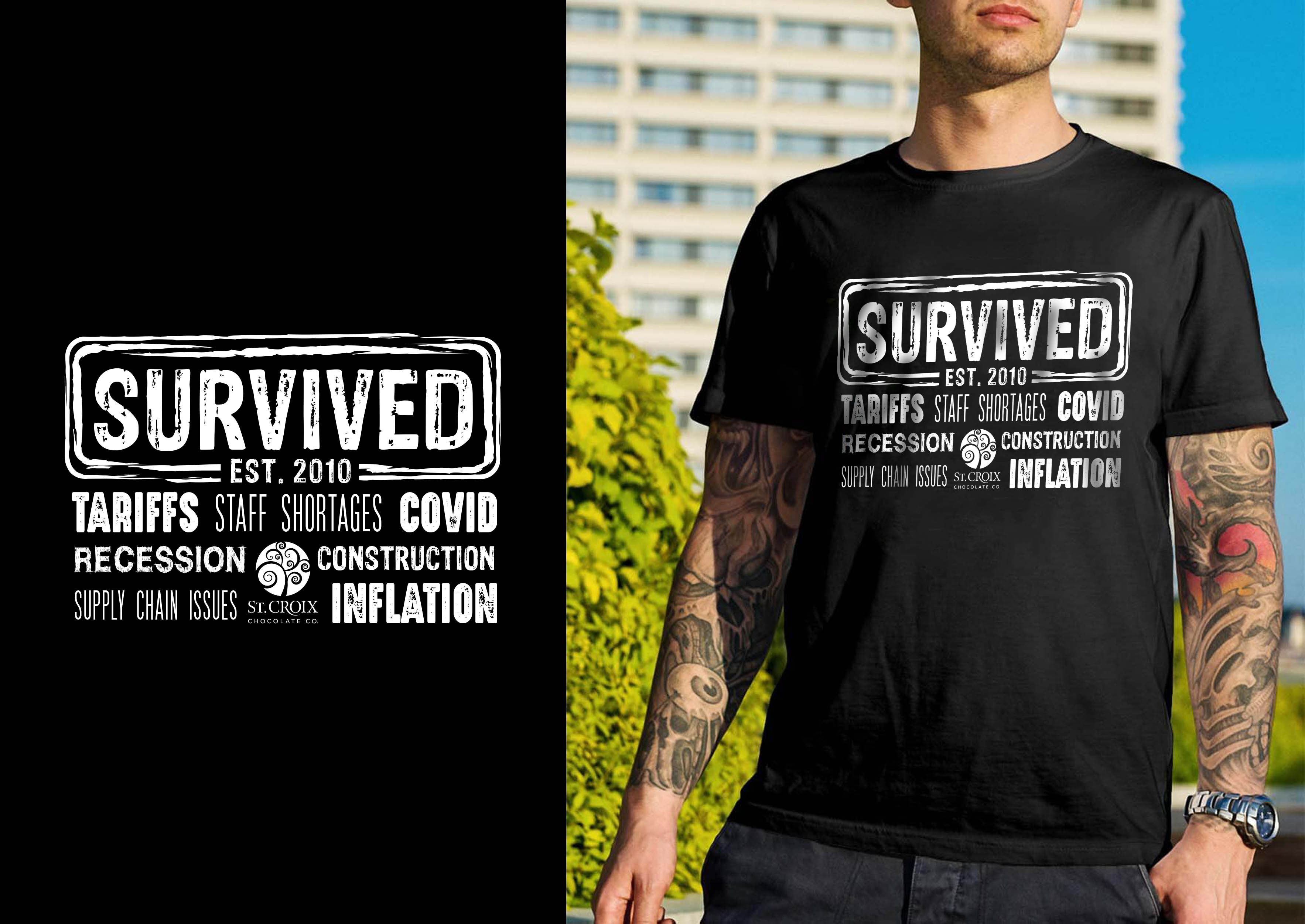 T-shirt Design by KickArt for St. Croix Chocolate Company | Design #35405921