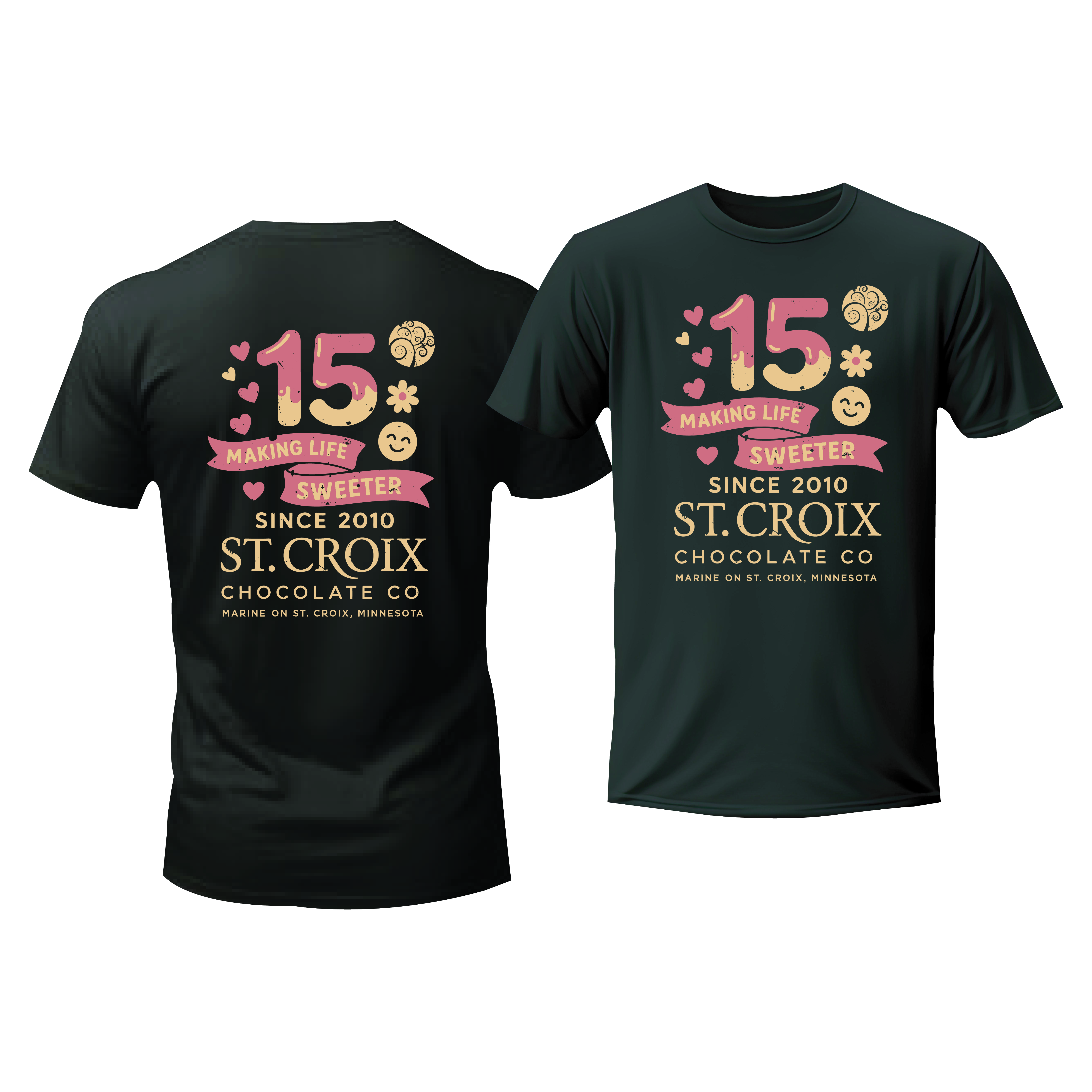 Design de T-shirt par amdad26 pour St. Croix Chocolate Company | Design #35377594