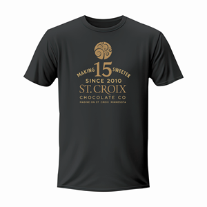 T-Shirt-Design von amdad26 für St. Croix Chocolate Company | Design: #35377599