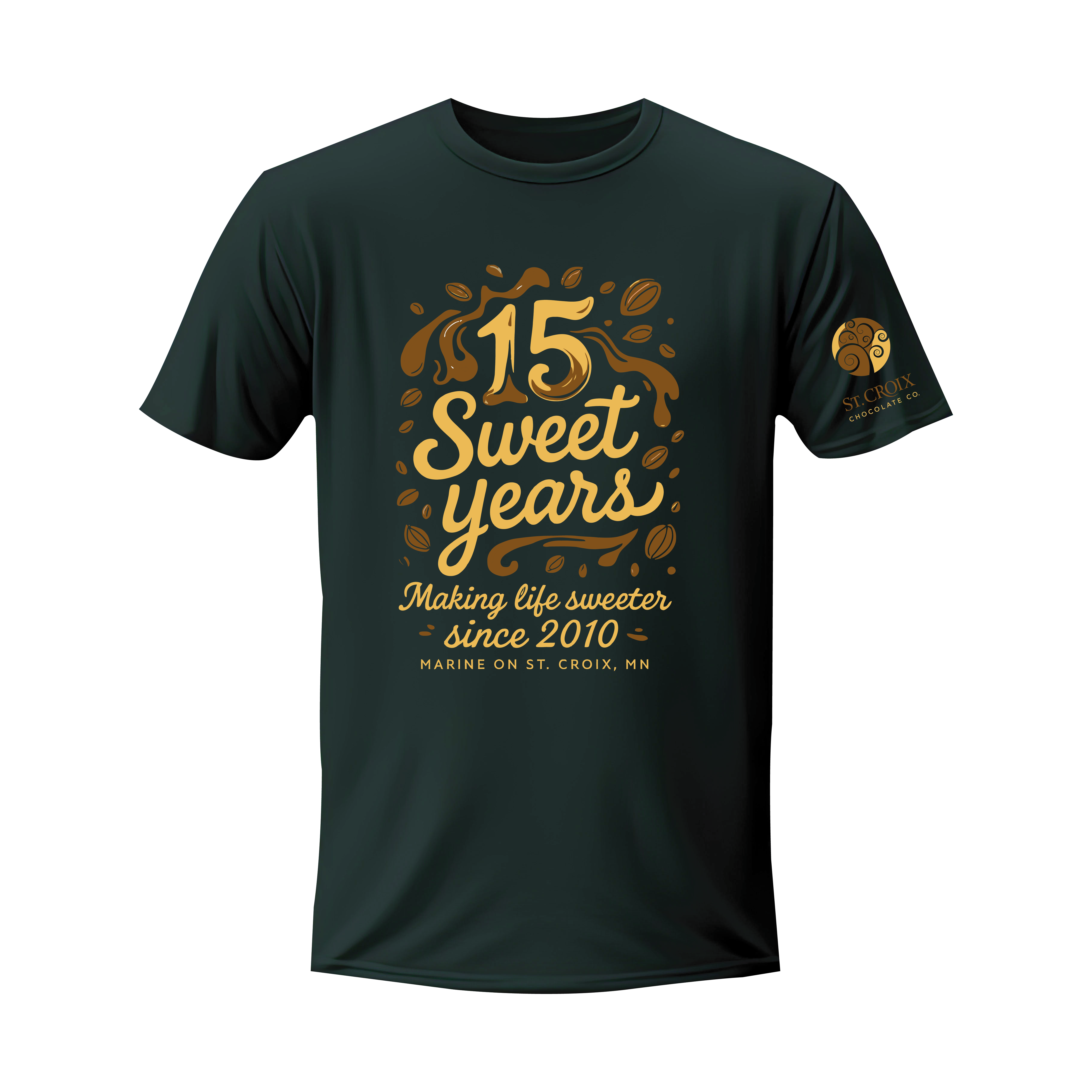 T-shirt Design by amdad26 for St. Croix Chocolate Company | Design #35410499