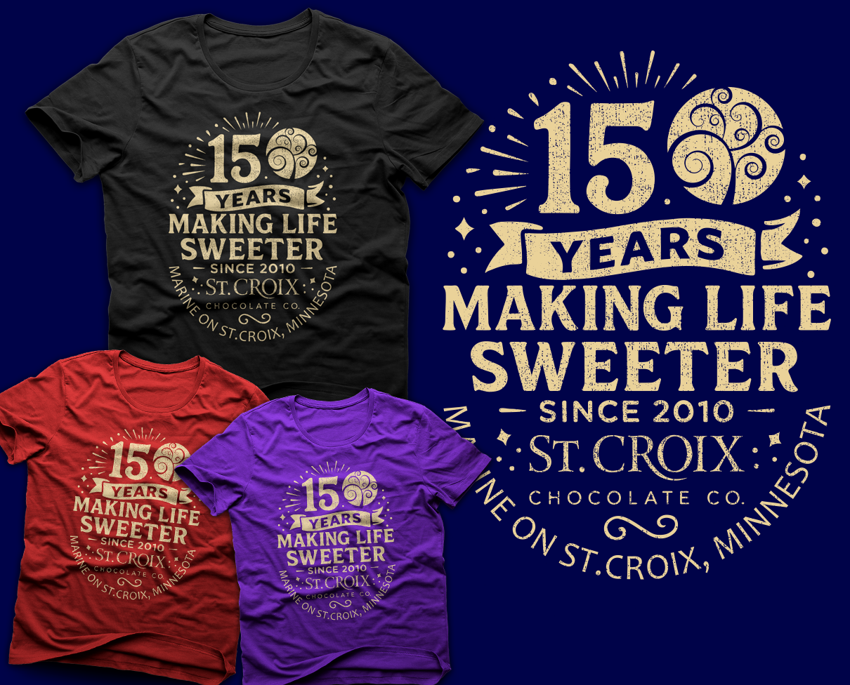 Diseño de Camiseta por Xerox para St. Croix Chocolate Company | Diseño #35403464