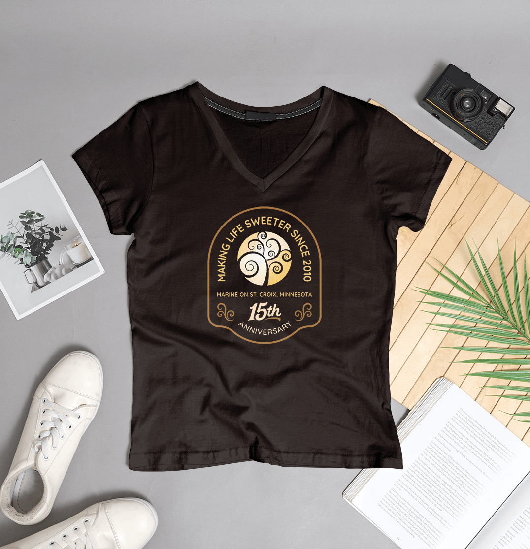 T-Shirt-Design von Sergiy für St. Croix Chocolate Company | Design #35378483