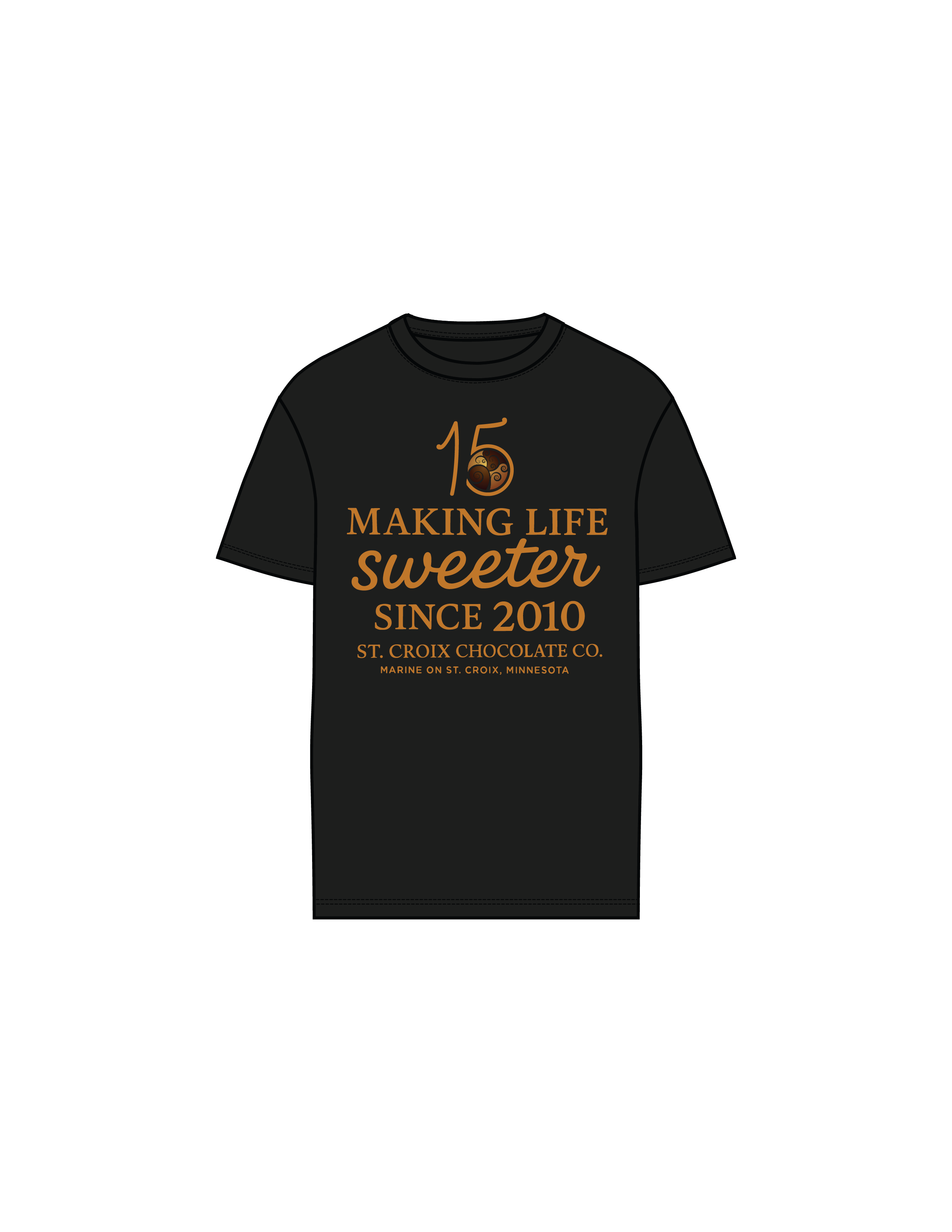 Diseño de Camiseta por Filo F para St. Croix Chocolate Company | Diseño #35376366