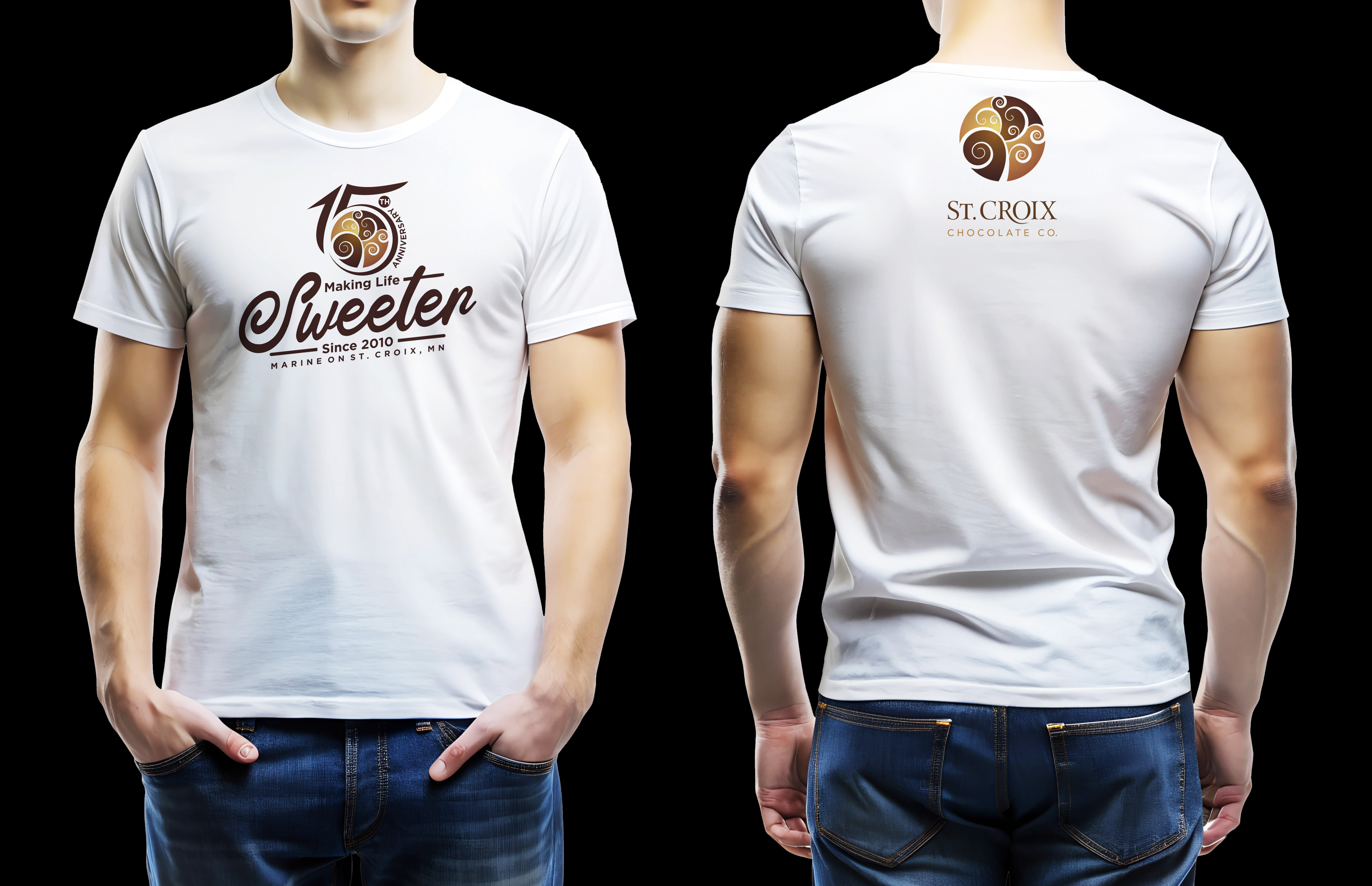 T-Shirt-Design von D'Mono für St. Croix Chocolate Company | Design #35416541