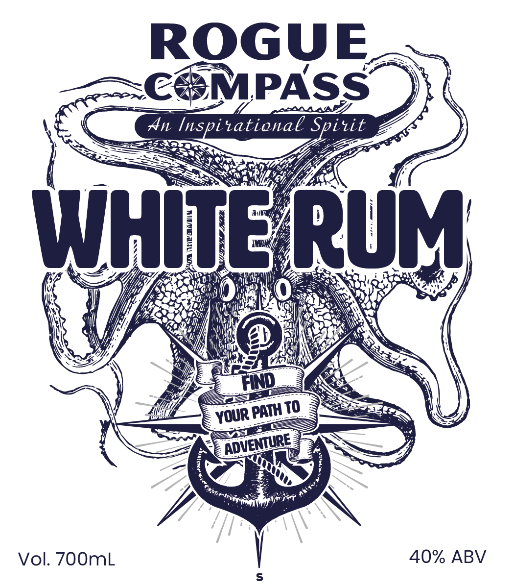 Verpackungs-Design von Vyacheslav65 für Rogue Compass Distillers | Design #35381772