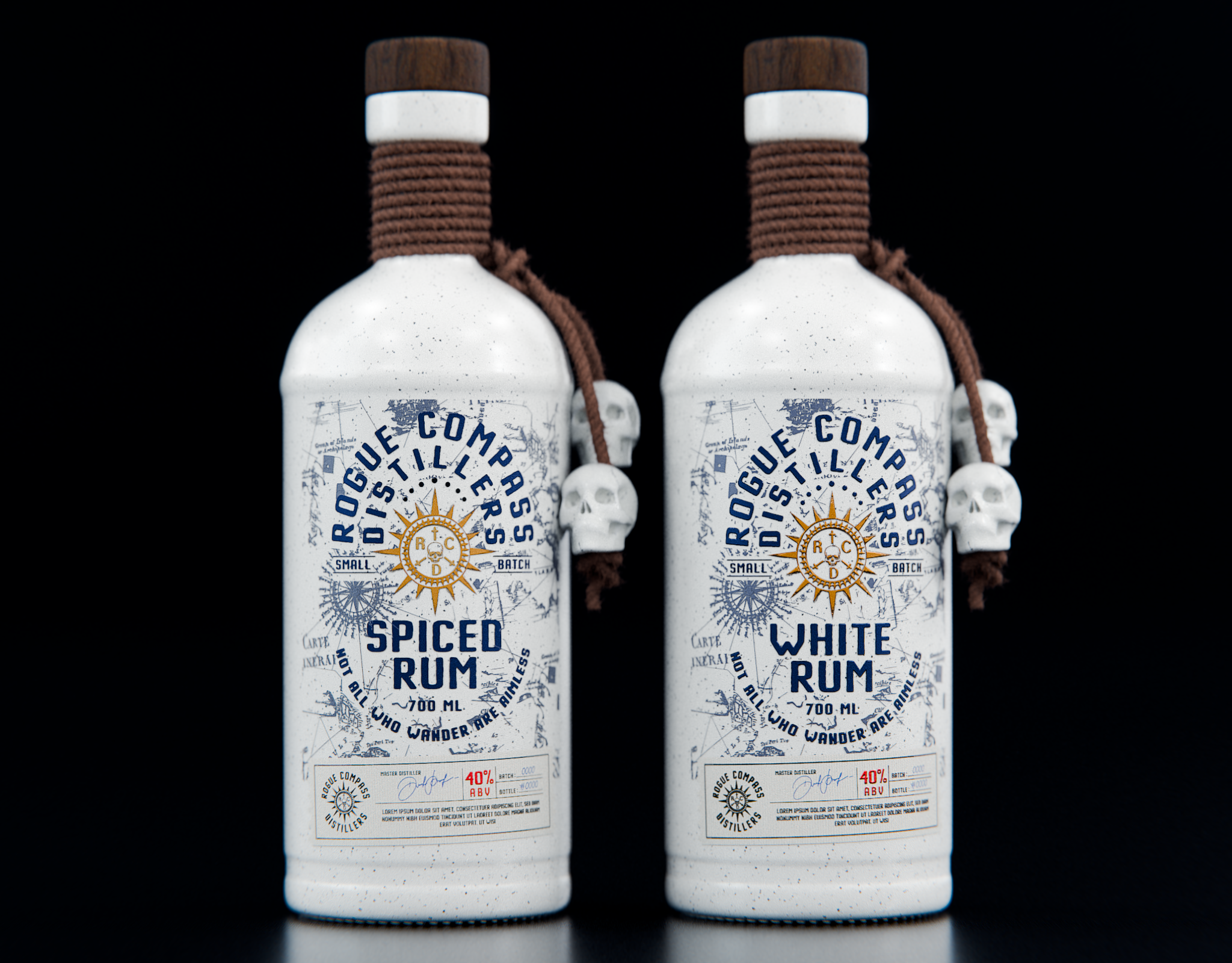 Packaging Design by TM Kreatif for Rogue Compass Distillers | Design #35463432