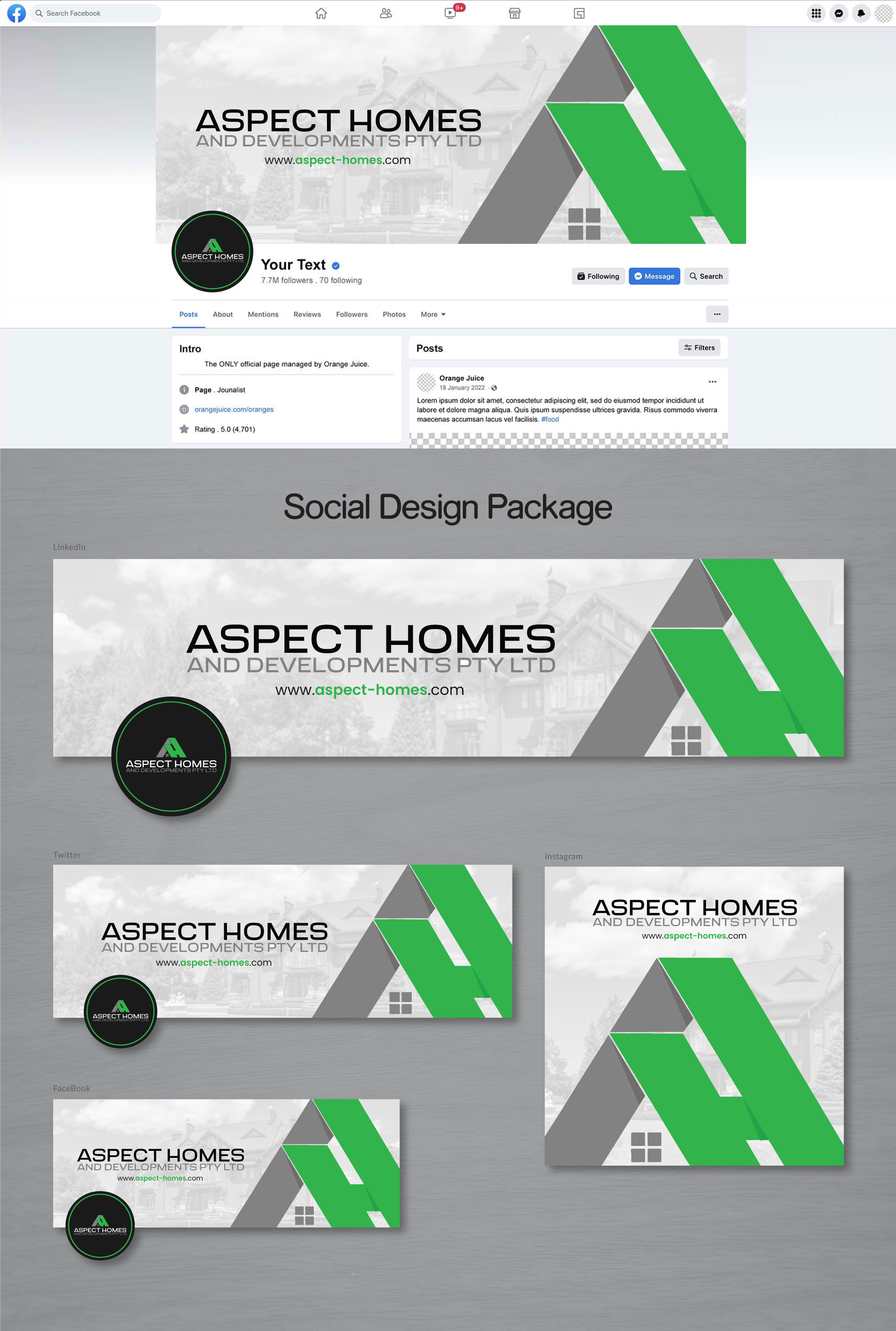Facebook Design by artbitin for this project | Design #35382116