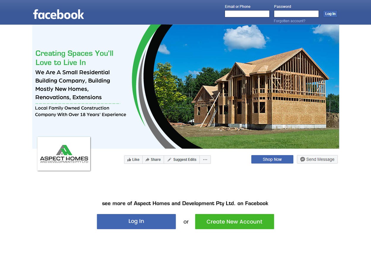 Facebook Design by HarmiDesigning for this project | Design #35393718