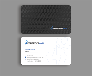 Business Card Design by Andrés Sebastián for this project | Design: #35391238