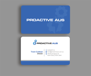 Business Card Design by Andrés Sebastián for this project | Design: #35391434