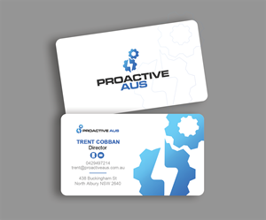 Business Card Design by Andrés Sebastián for this project | Design #35392241