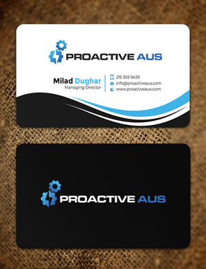 Business Card Design by Graphixpointt for this project | Design: #35386153