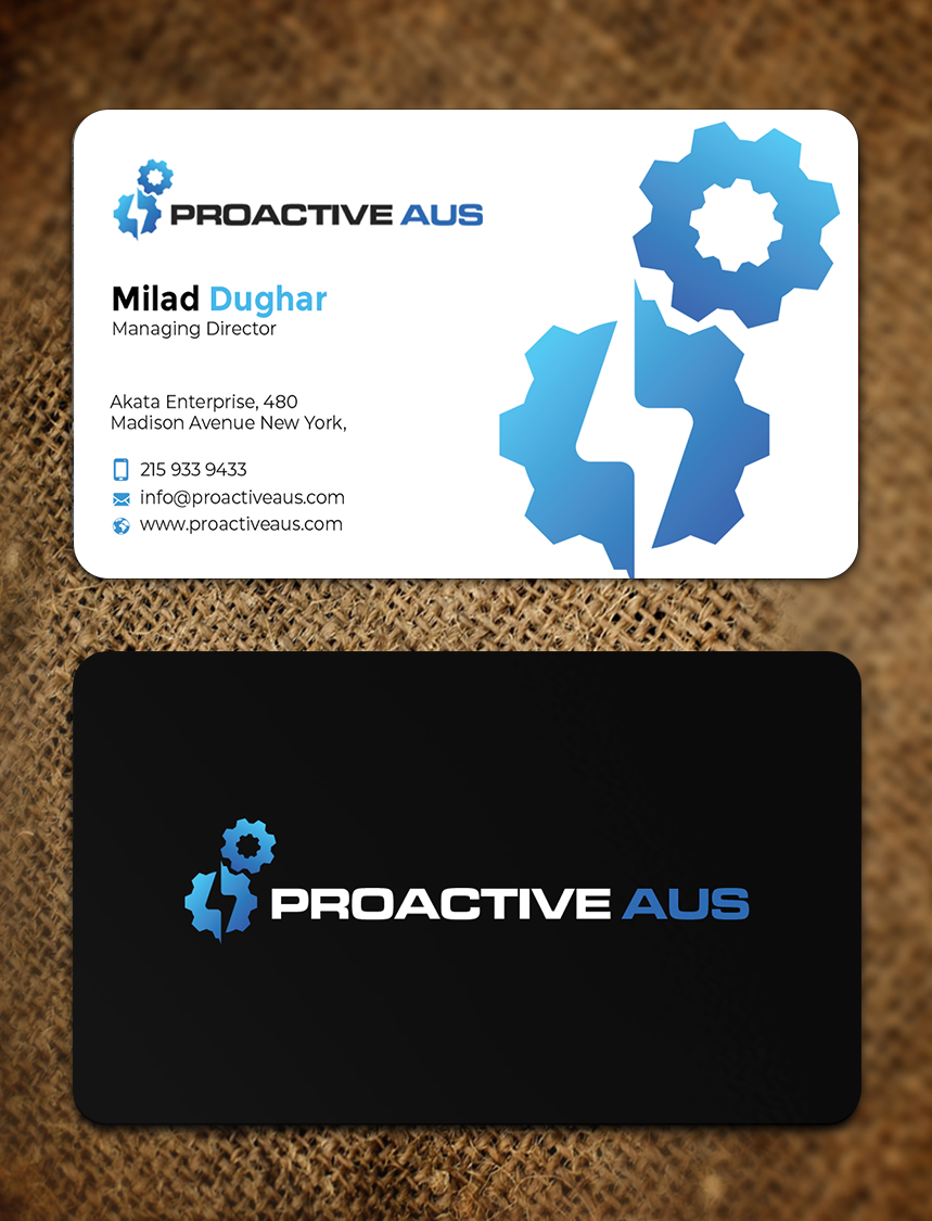 Visitenkarten-Design von Graphixpointt für dieses Projekt | Design #35386436