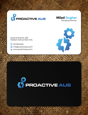 Business Card Design by Graphixpointt for this project | Design: #35386438