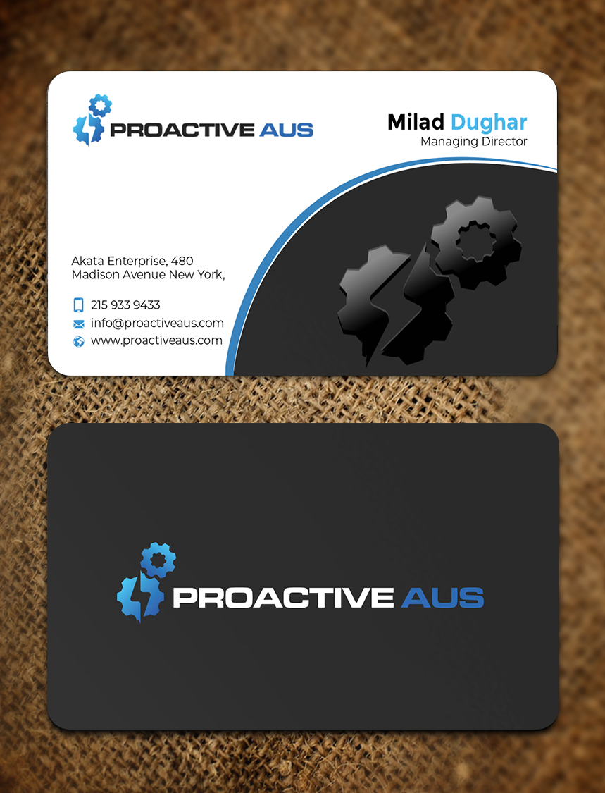 Business Card Design by Graphixpointt for this project | Design #35386862