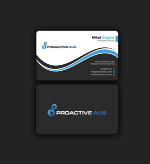 Business Card Design by Graphixpointt for this project | Design: #35386886