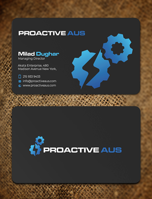 Business Card Design by Graphixpointt for this project | Design: #35387468
