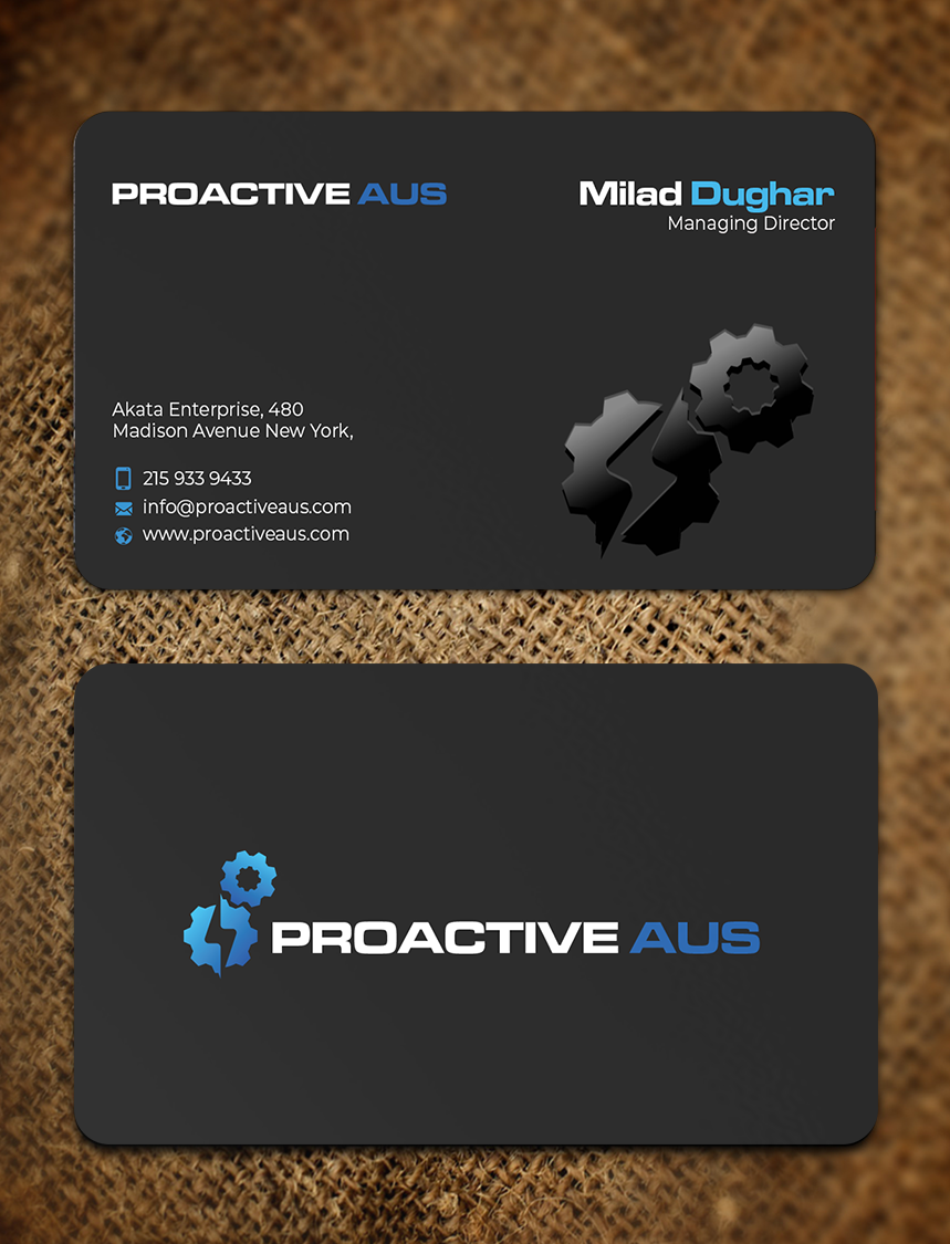 Business Card Design by Graphixpointt for this project | Design #35387469