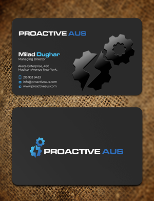 Business Card Design by Graphixpointt for this project | Design: #35387470
