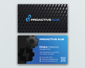 Business Card Design by DesignerShahadat for this project | Design: #35384048