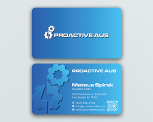 Business Card Design by DesignerShahadat for this project | Design: #35384097