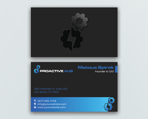 Business Card Design by DesignerShahadat for this project | Design: #35384863