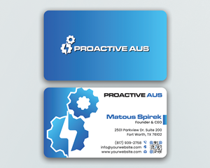 Business Card Design by DesignerShahadat for this project | Design: #35384864