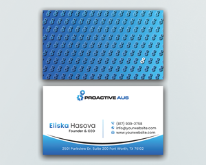 Business Card Design by DesignerShahadat for this project | Design: #35384865