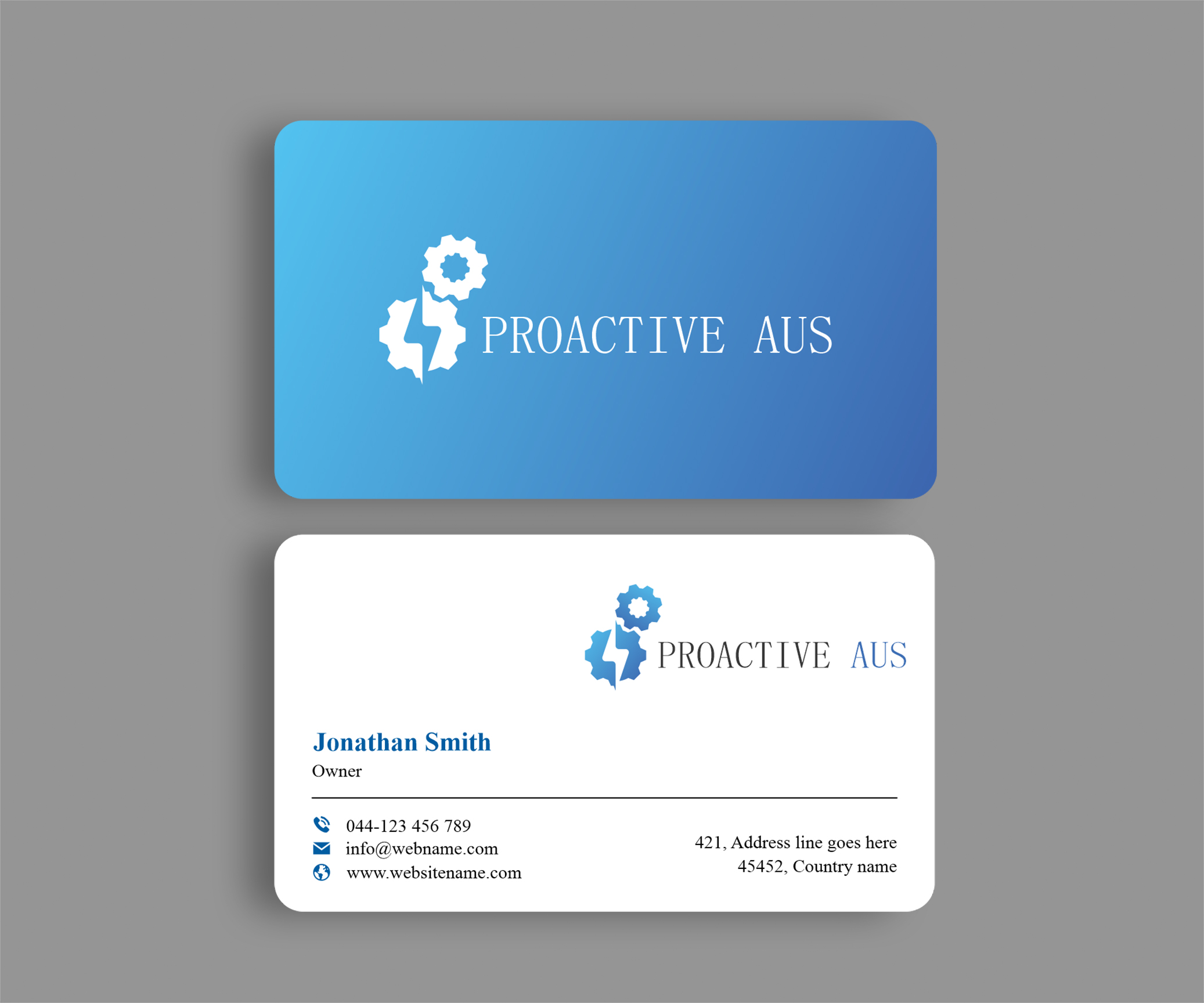 Business Card Design by designer1975 for this project | Design #35383543