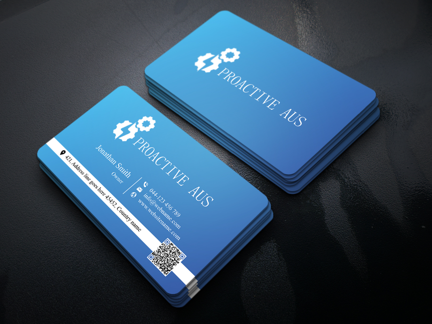Business Card Design by freelancer75 for this project | Design #35383644