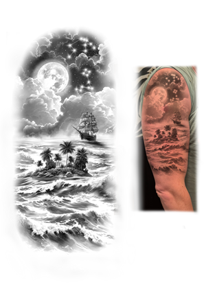 Tattoo Design by rafaelcame 2 for this project | Design: #35413158