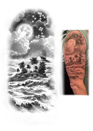 Tattoo Design by rafaelcame 2 for this project | Design: #35423038