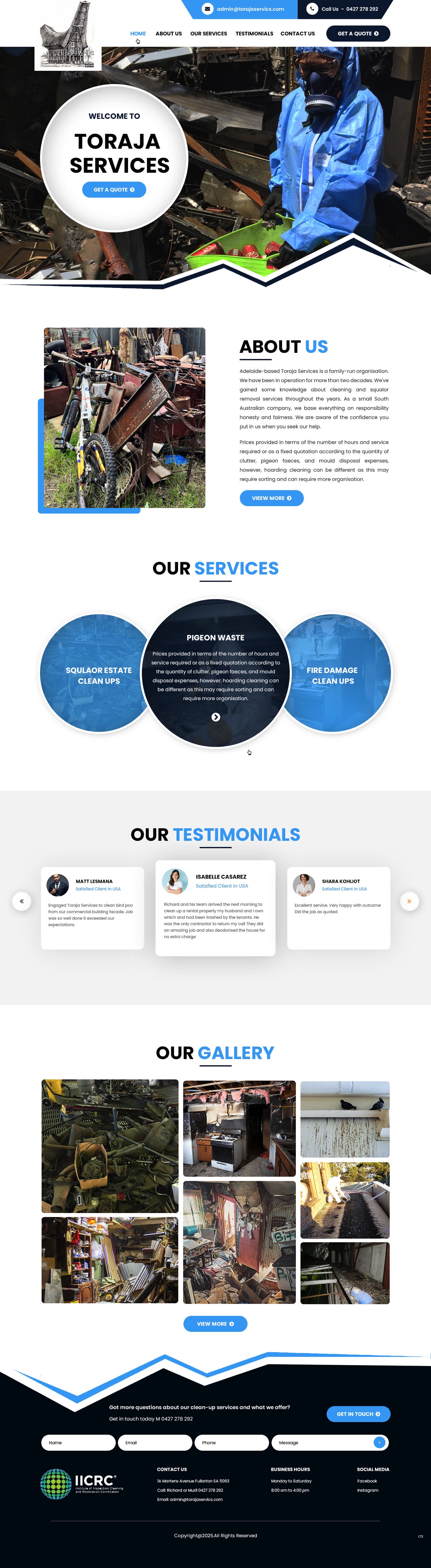 Web Design by pb for RG Harris Holdings  | Design #35391618