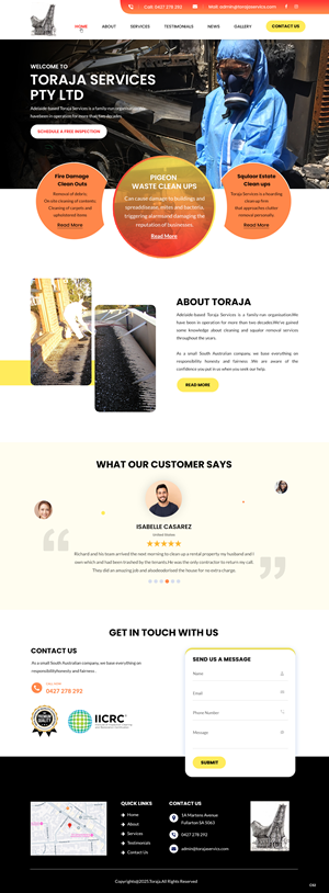 Web Design by pb for RG Harris Holdings  | Design: #35391624
