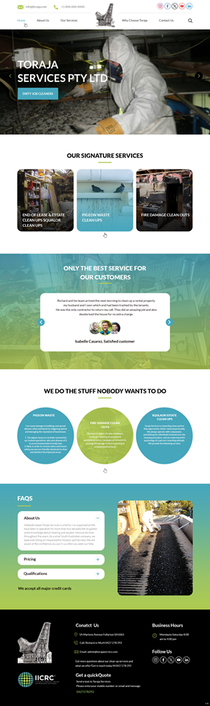 Web Design by pb for RG Harris Holdings  | Design: #35391627
