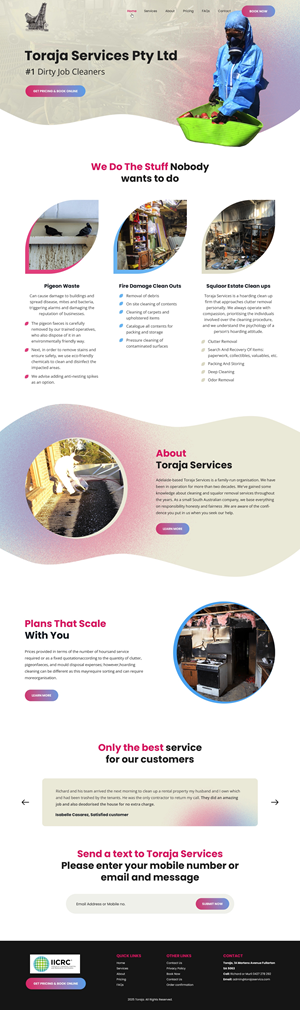 Web Design by pb for RG Harris Holdings  | Design: #35391633