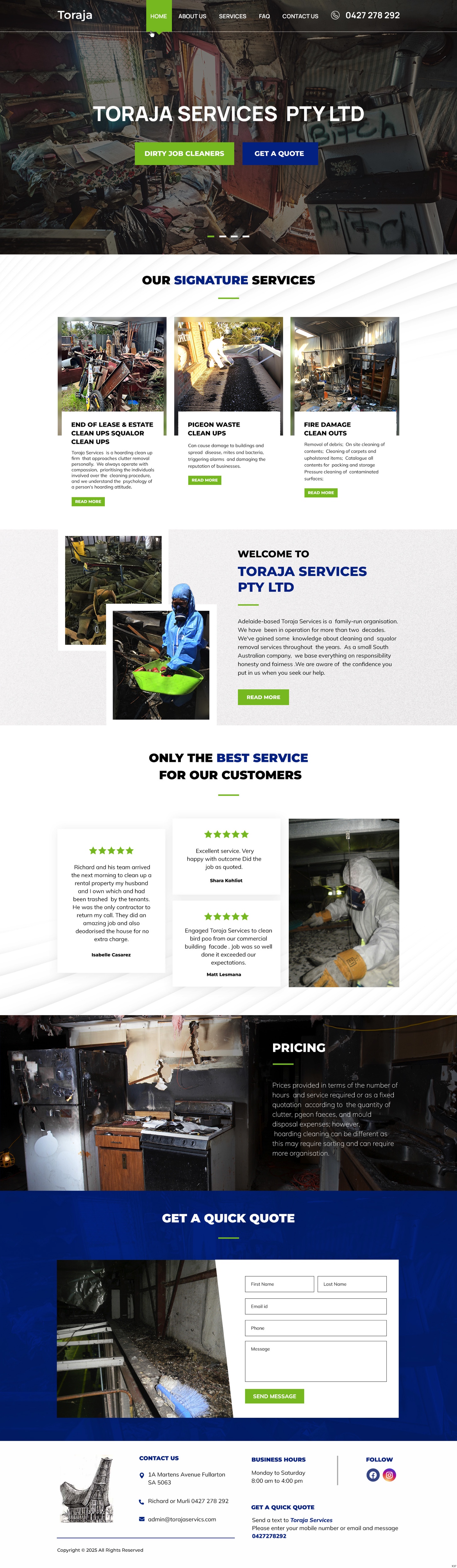 Web Design by pb for RG Harris Holdings  | Design #35391634