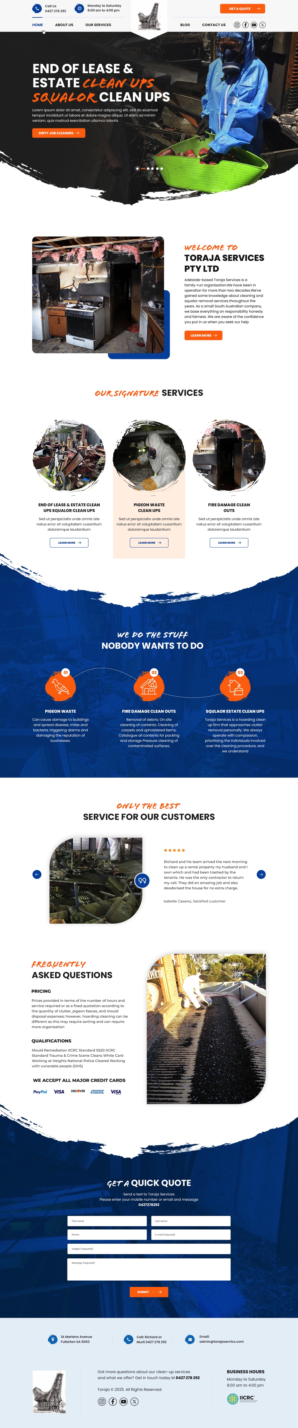 Web Design by pb for RG Harris Holdings  | Design #35391635