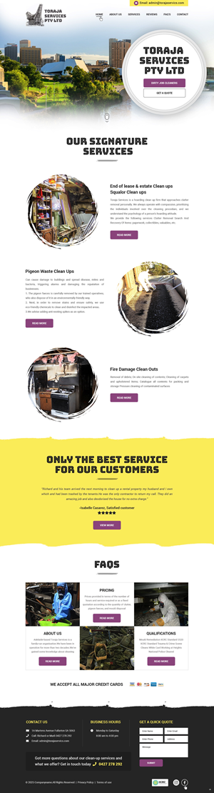 Web Design by pb for RG Harris Holdings  | Design: #35391636