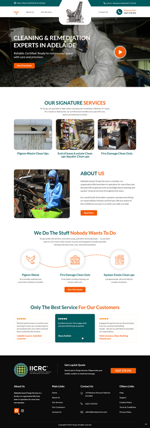 Web Design by pb for RG Harris Holdings  | Design: #35396099
